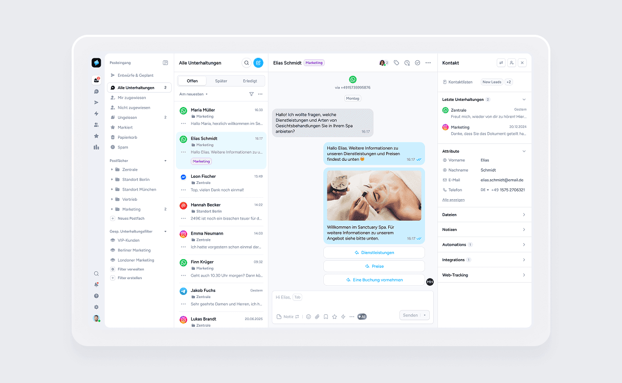 Universeller Posteingang